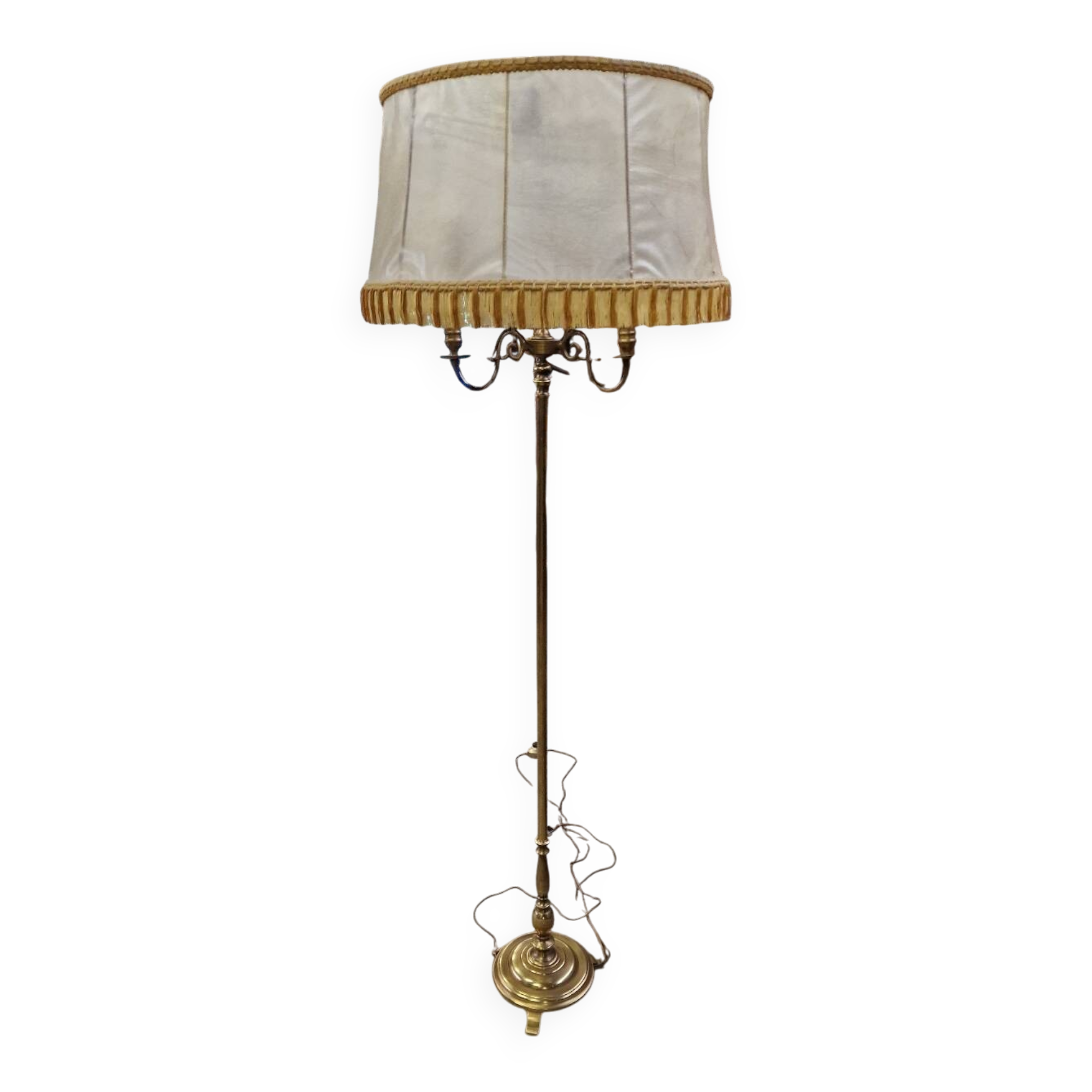 Lampadaire en laiton