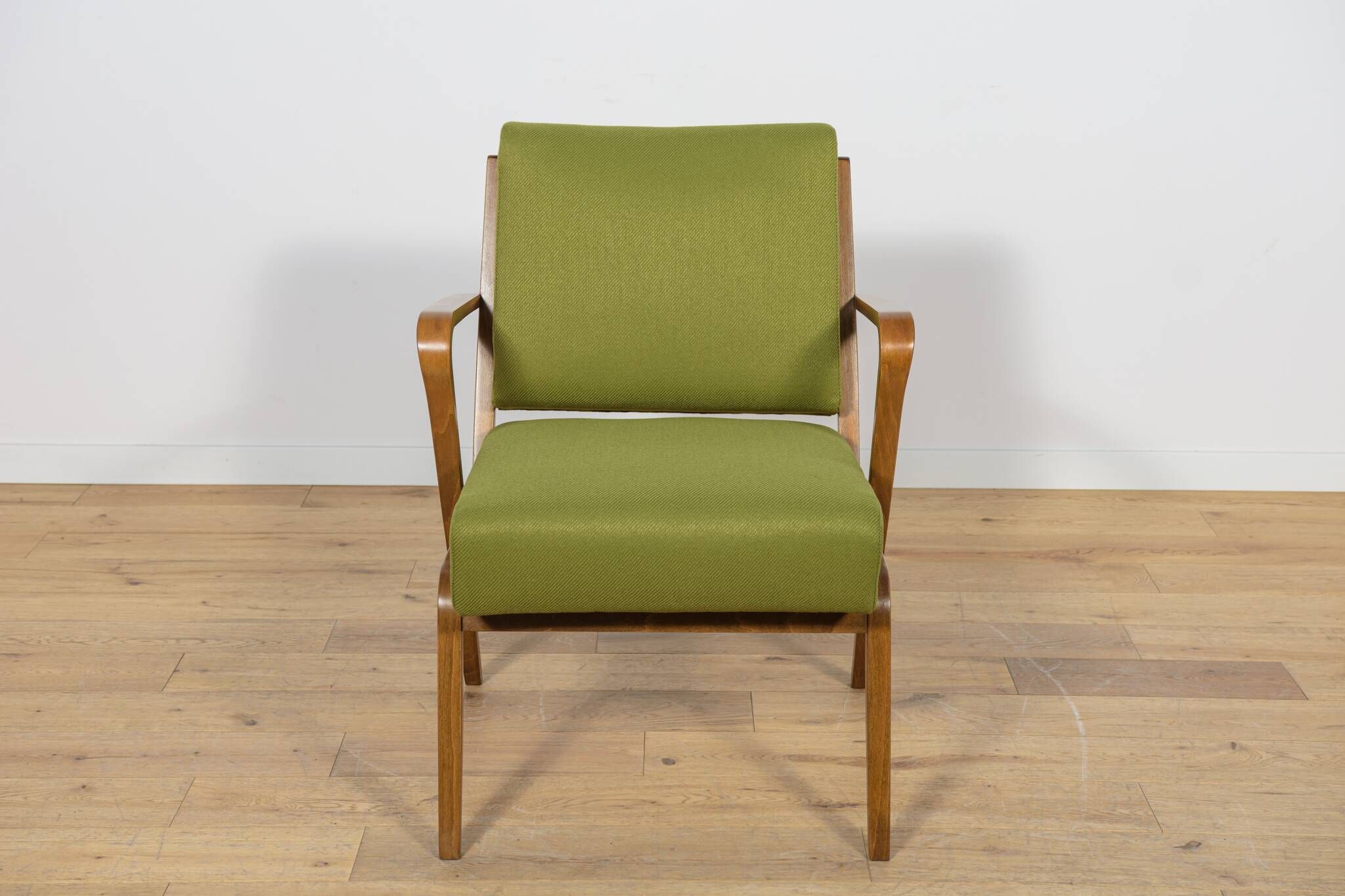 Armchairs by Selman Selmanagic for VEB Deutsche Werkstätten Hellerau.