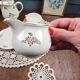 Service à thé crème & or – Villeroy & Boch Mettlach