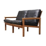 Model Capella teak sofa by Illum Wikkelsø for Niels Eilersen, 1960s