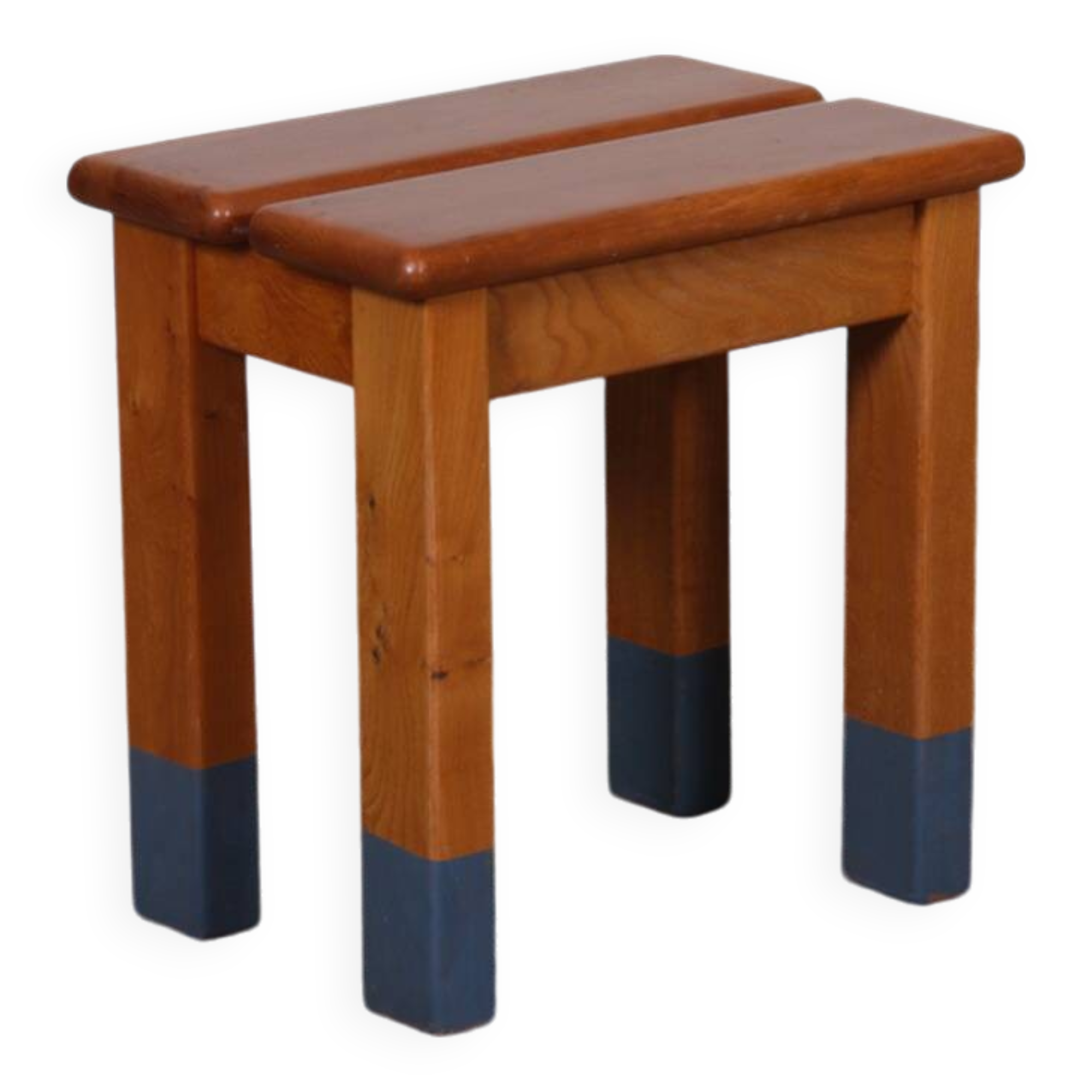 Tabouret vintage en orme, 1970
