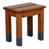 Vintage elm stool, 1970