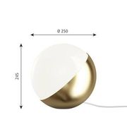 Table lamp/floor lamp, medium model VL Studio by Louis Poulsen.