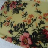 Flowered tray