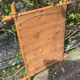 Vintage bamboo mirror 61x79cm