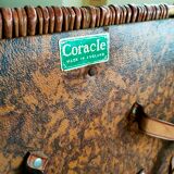 Coracle vintage wicker picnic basket
