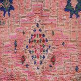 Pink Berber rug - 272 x 107 cm