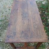 Old oak farmhouse table