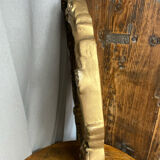 Rococo style mirror in wood and gilded stucco