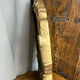 Rococo style mirror in wood and gilded stucco