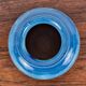 Glazed terracotta vase Rimini Blue by Aldo Londi for Bitossi, Italy, 1960.