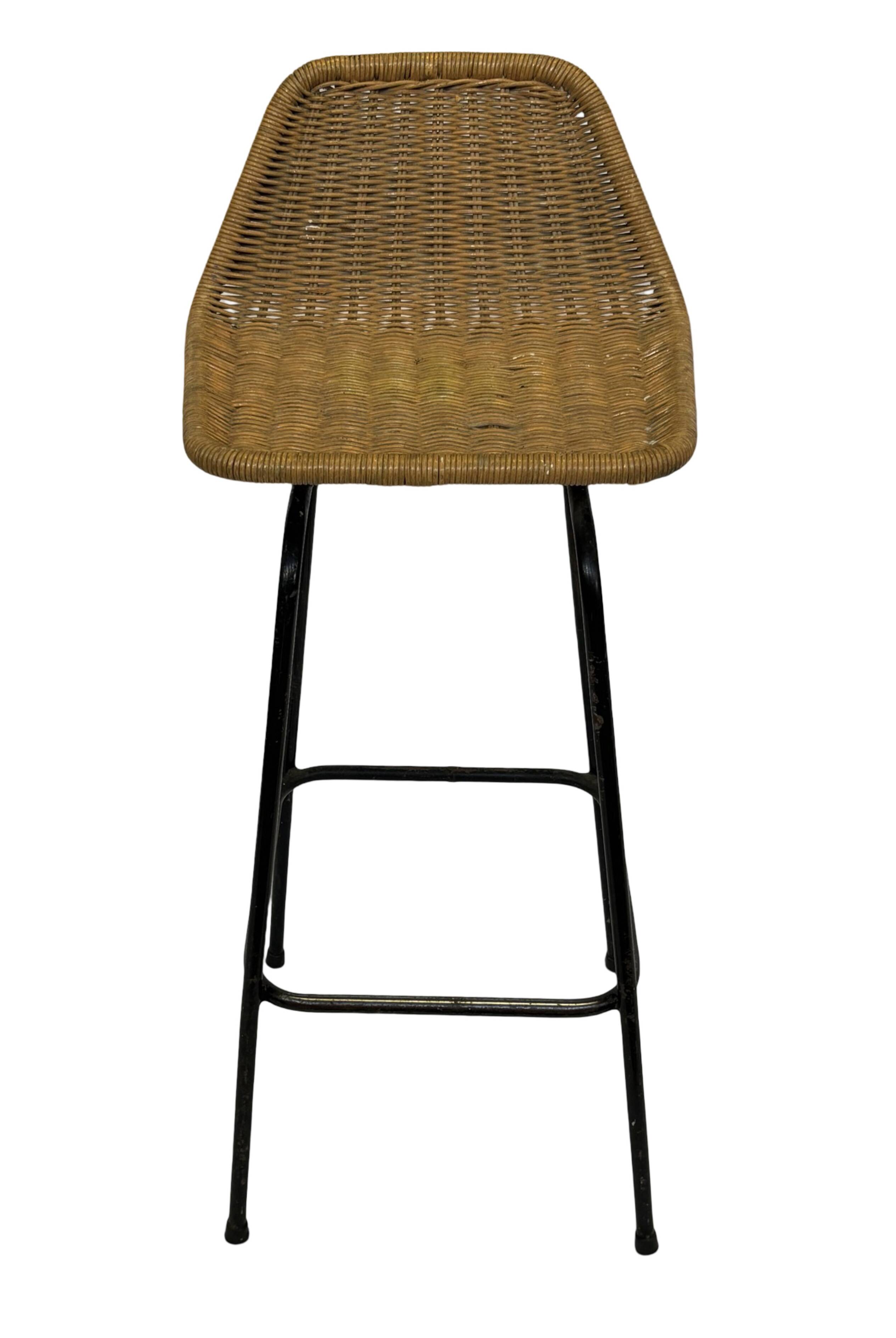 Vintage stool barstool Dirk van Sliedregt Rohe Noordwolde
