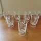 Set of 8 vintage stemmed glasses