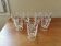 Set of 8 vintage stemmed glasses