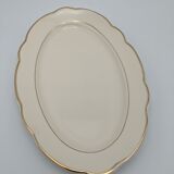 small porcelain dish from Villeroy to Boch, gilded led