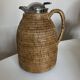 Wicker-covered thermos carafe designed by Ola Olson for Xtra 1980.