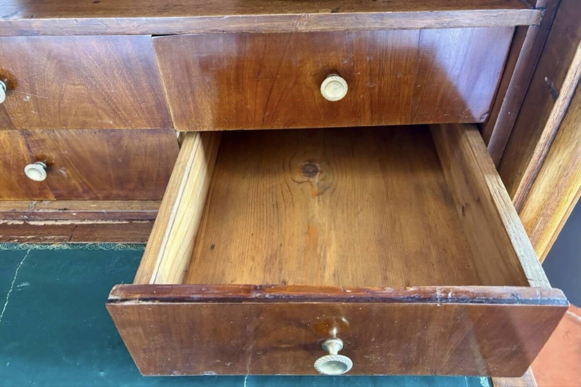 Empire walnut secretary