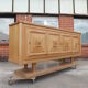 Sideboard fish oak 1940 art deco modernist Gaston