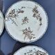 6 assiettes terre de fer Moscou