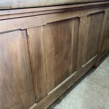 XXL walnut silk loom furniture from the 50s