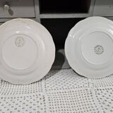 Dessert plates - Clairefontaine earthenware