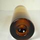 Amber glass vase 25 cm 1970s