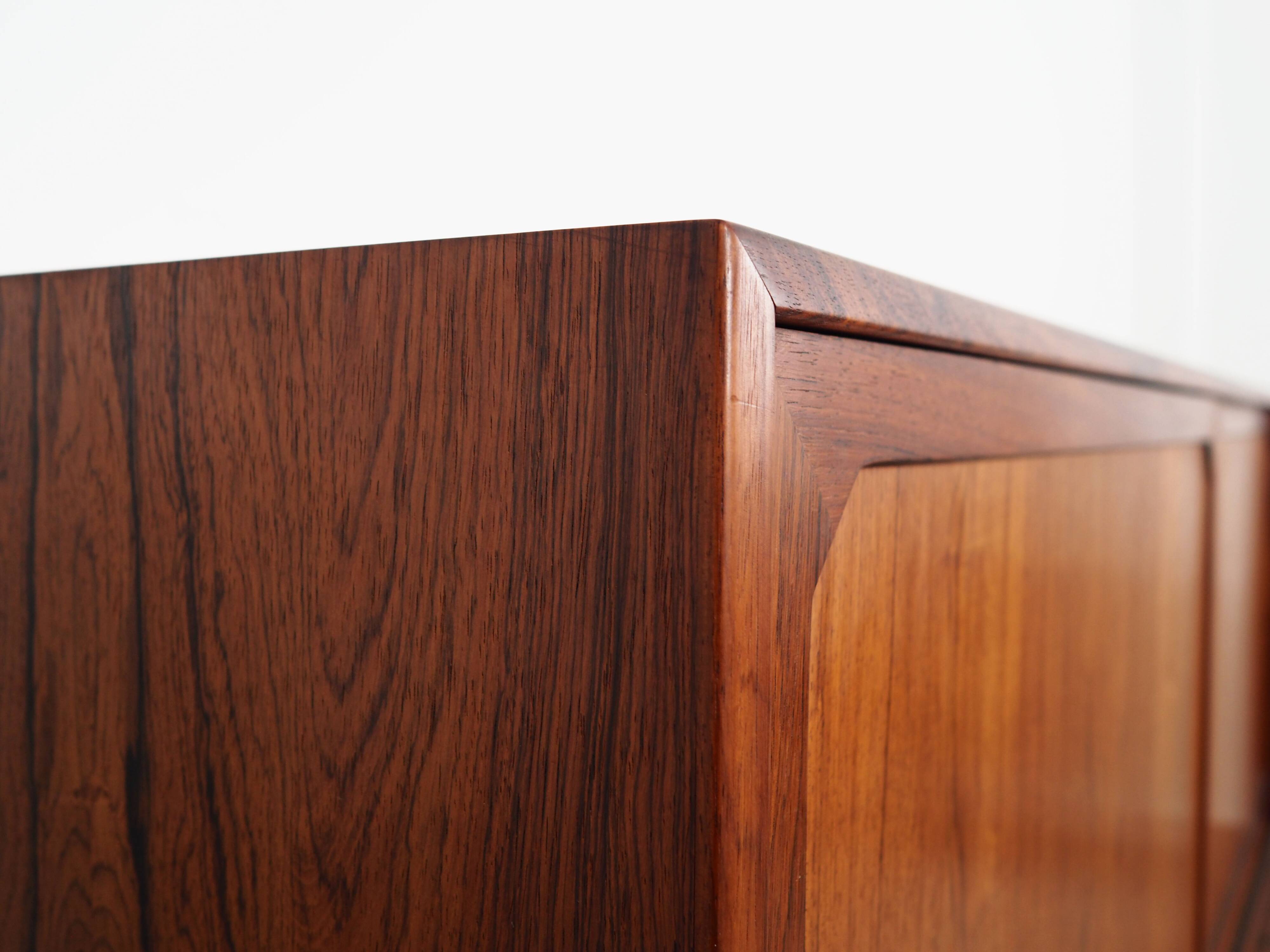 Rosewood highboard, Danish design, 1960s, designer: Severin Hansen