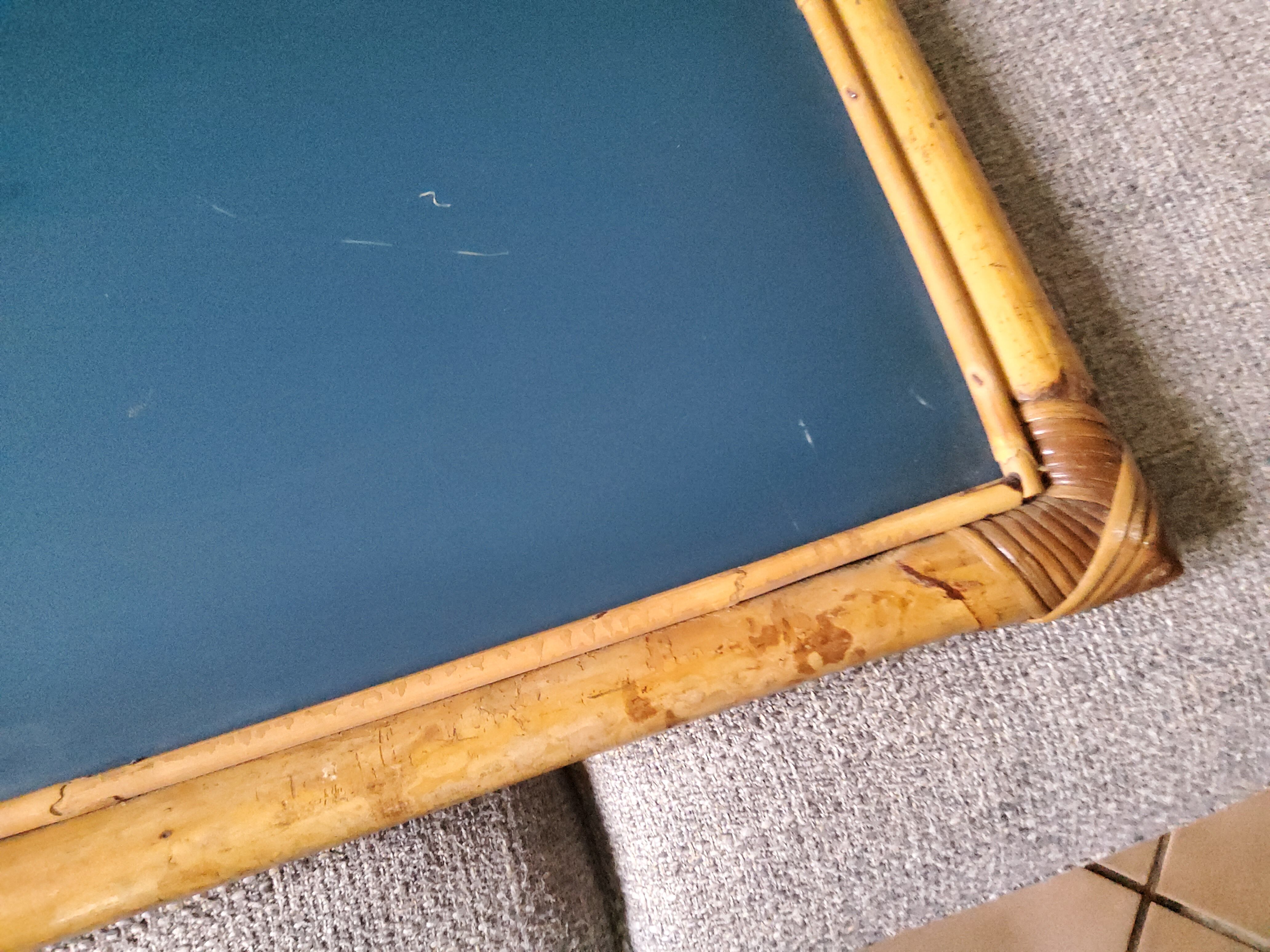 Bamboo mirror 49x68cm