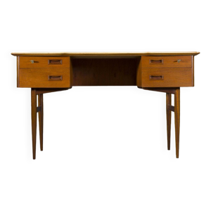 Bureau en teck, 1960s