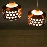 1960s/70s space-age suspension, Swedish light fixture.