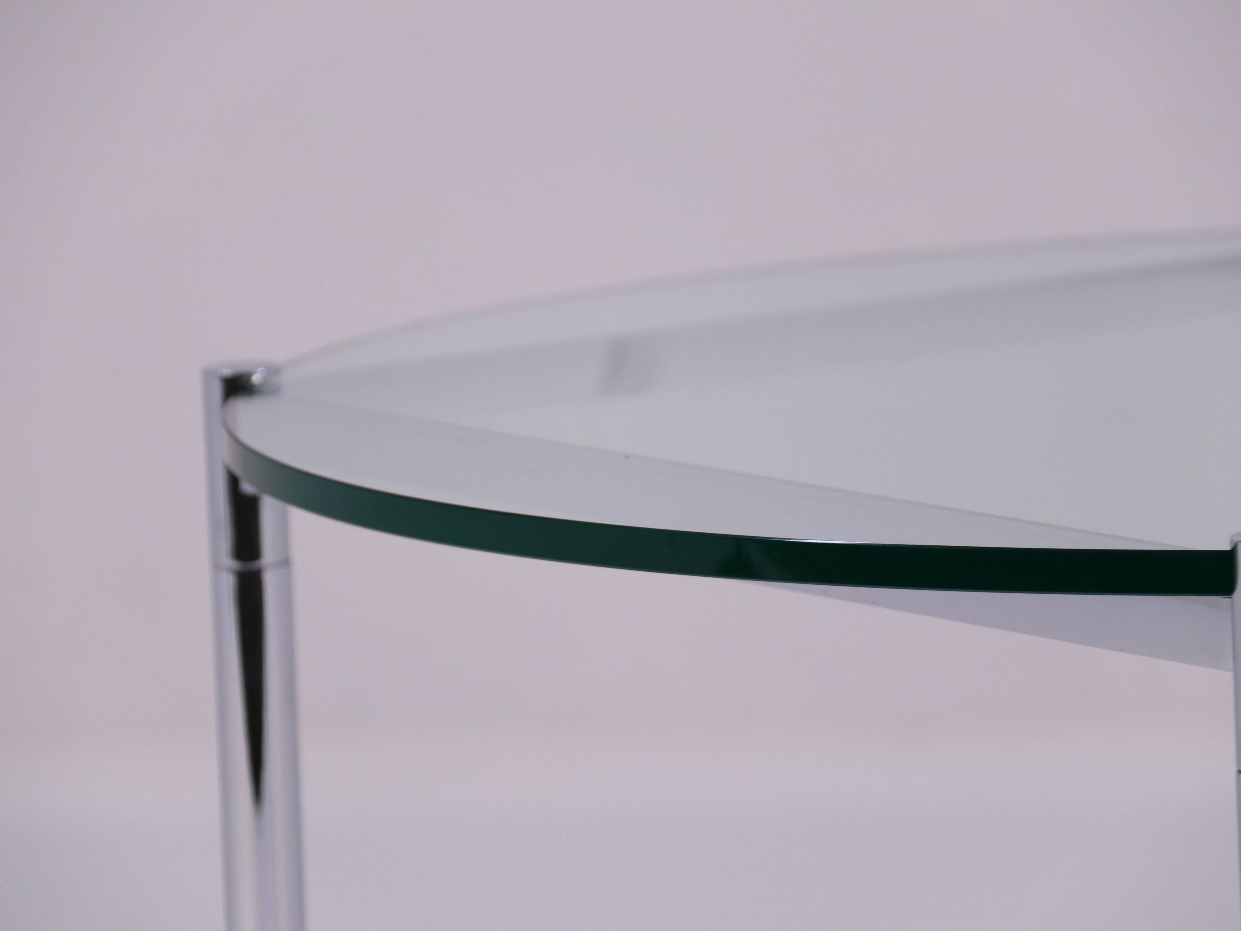 Coffee Table Model MR by Ludwig Mies van der Rohe for Knoll International, US, 1980s