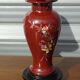 pair of bedside lamps in Limoges porcelain