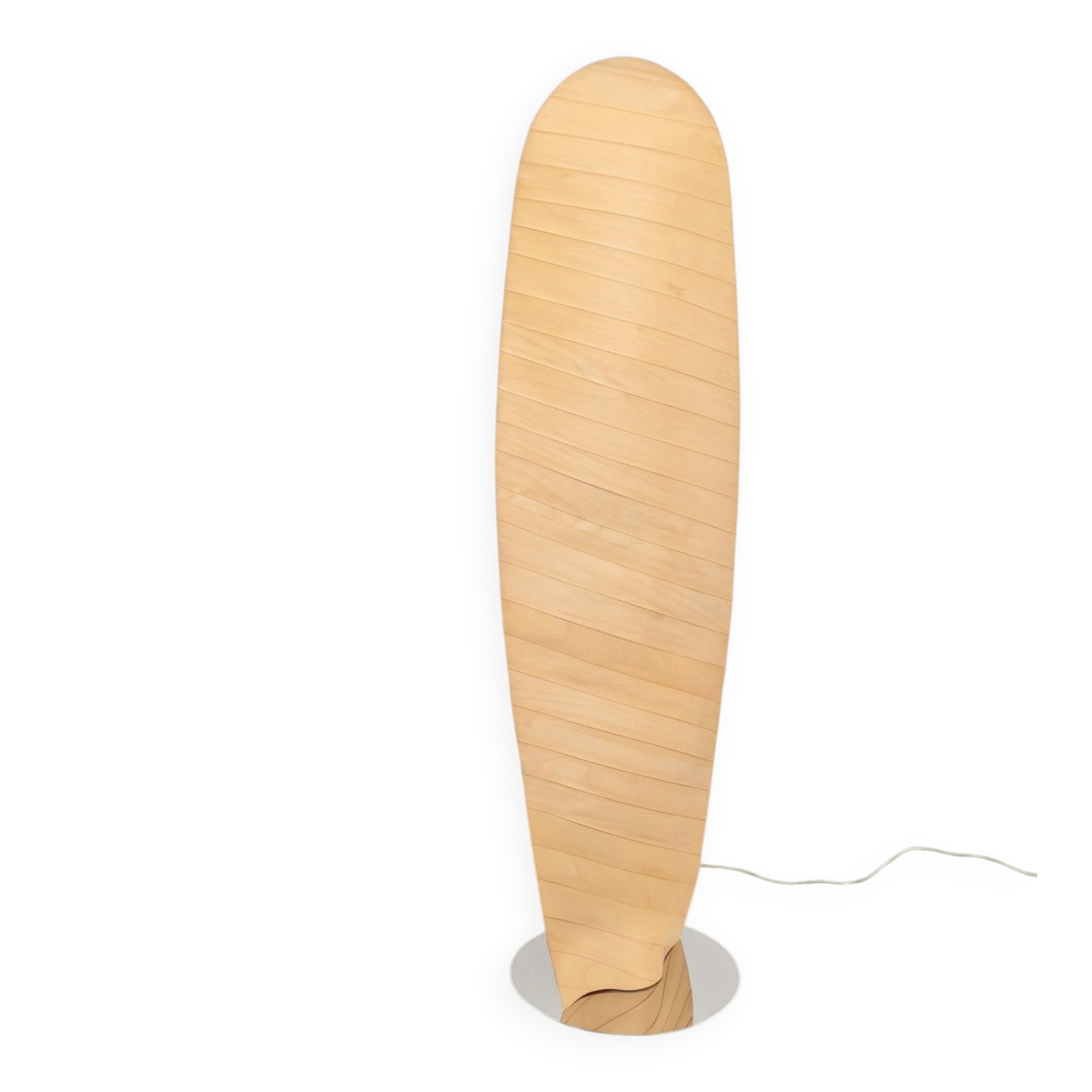 Modern Wooden Wing Floor Lamp from Gamma Delta Group SRL Padova, Italy, 1990s