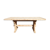 Old fir monastery table