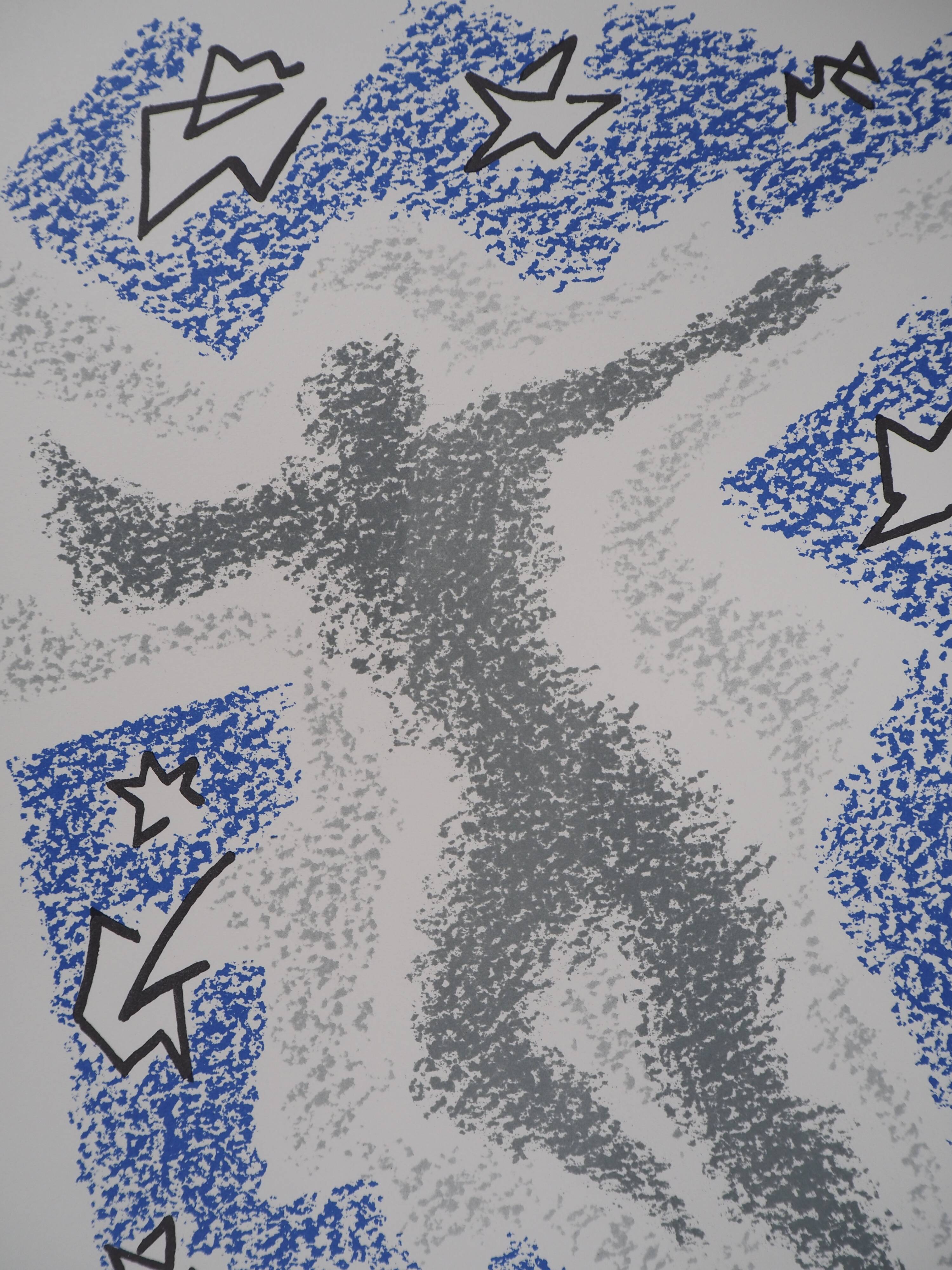 André Masson: The Dance Under the Stars, original signed lithograph