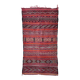 Moroccan Kilim Zemmour rug red - 150 x 285 cm
