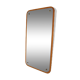 Sweden teak mirror, 67x38cm, 1960