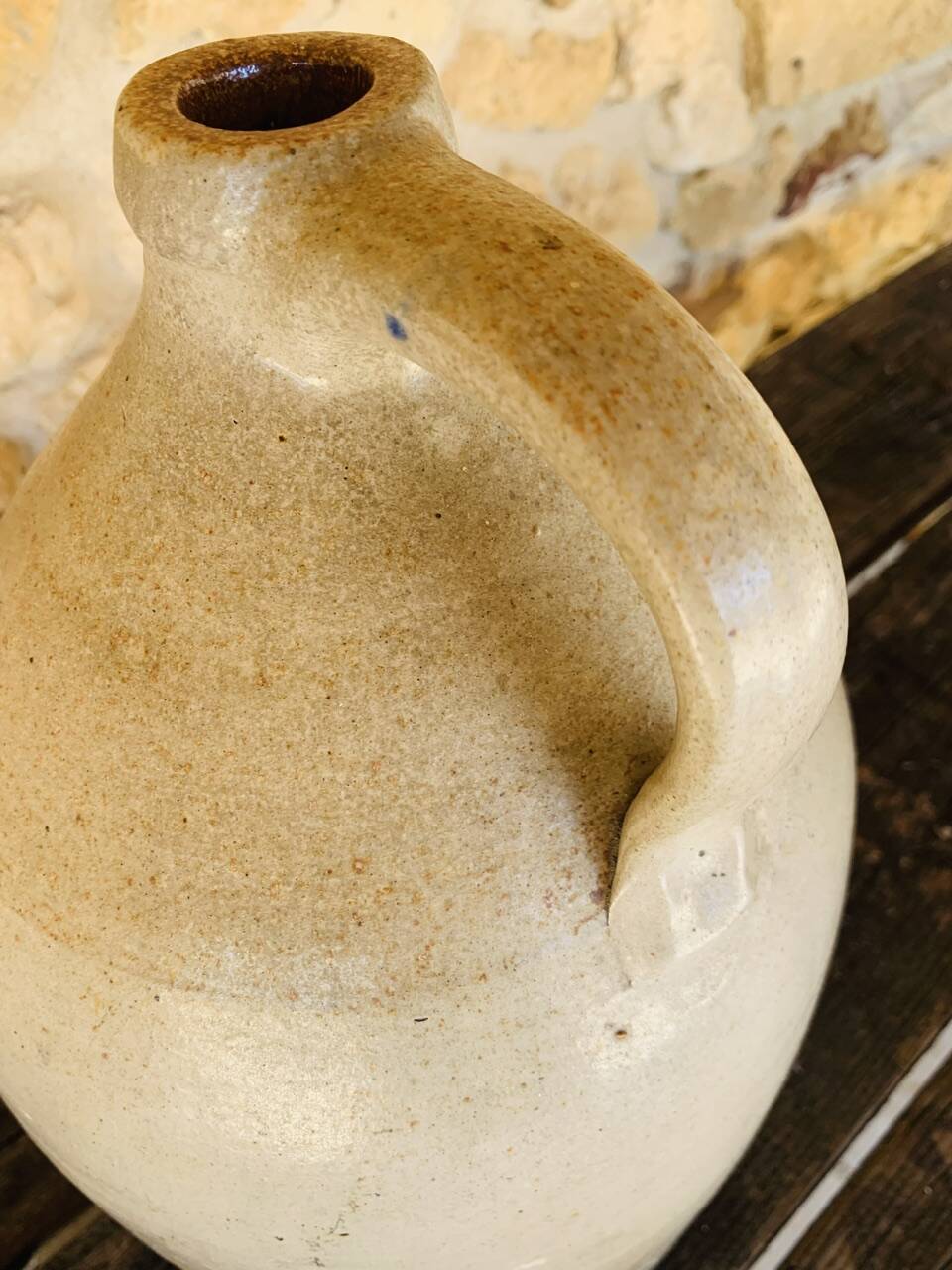 Large stoneware jar, 7 litres, by F.H. Cowden, circa 1880