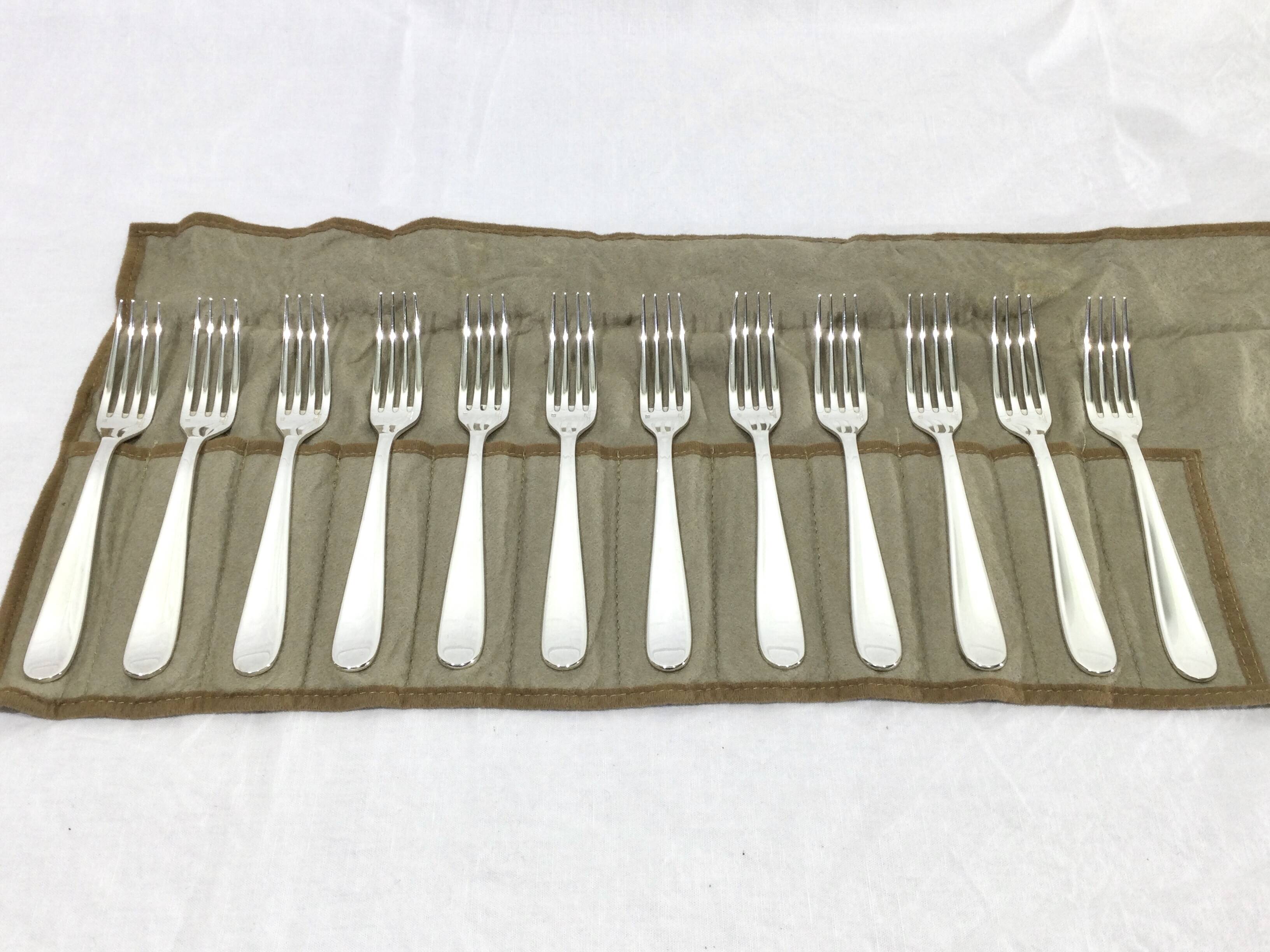 Christofle - 12 Forks in Entremet Dax