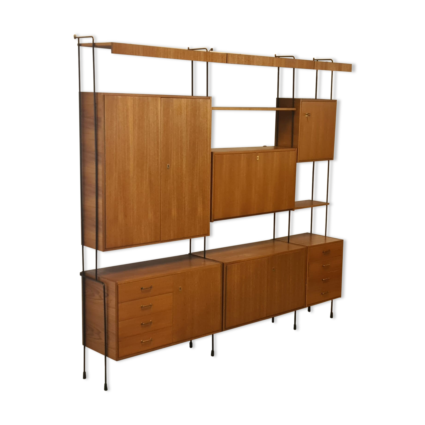 Mid century Omnia wall unit by Ernst Dieter Hilker, 1960s
