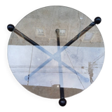 Small coffee table, designer side table 1980