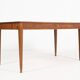 Bureau en acajou de Frits Henningsen, Danemark des années 1950