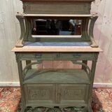 Low Art Nouveau oak sideboard