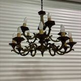 Bronze chandelier