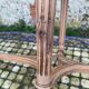 Old bench in Louis XVI style canning