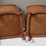 Pair English Chair nineteenth Chippendale style