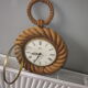 Vintage rope clock