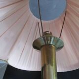 Lampe ancienne en métal doré