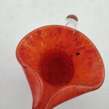 Vase en verre soufflé.