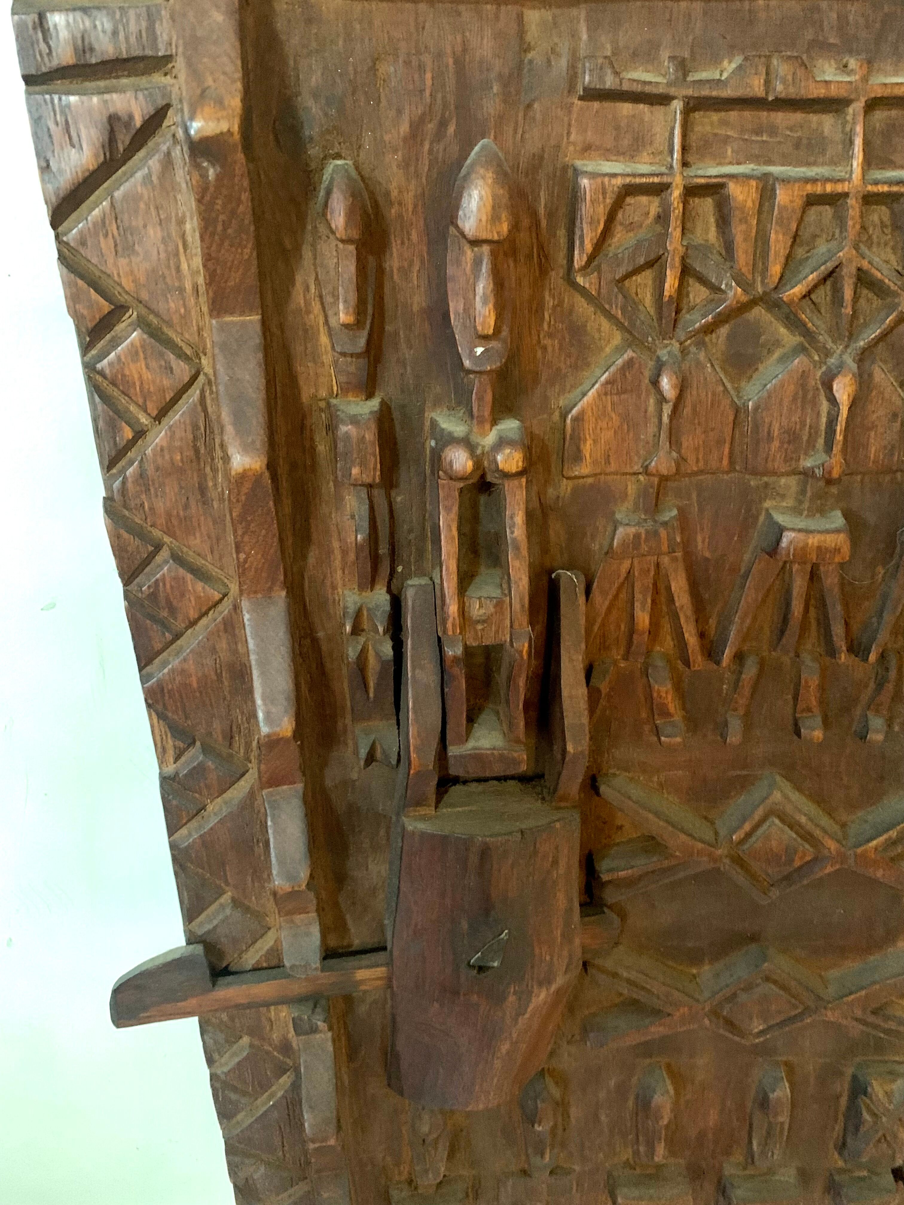 Ancient Dogon gate of Mali